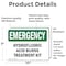 Signmission Safety Culture Sign, 10 in Width, Vinyl Decal, Rectangle OS-2PACK-EM-D-710-L-10336 - alternate 3
